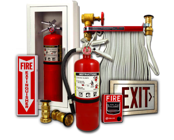 Service and maintenance of fire equipments