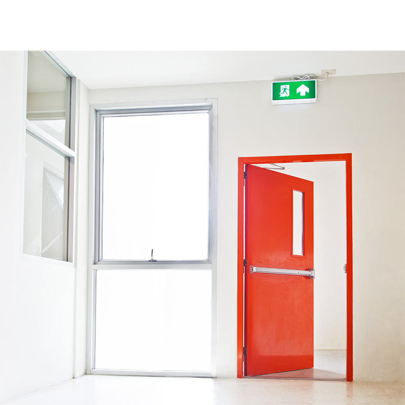 Supply and installation of fire doors